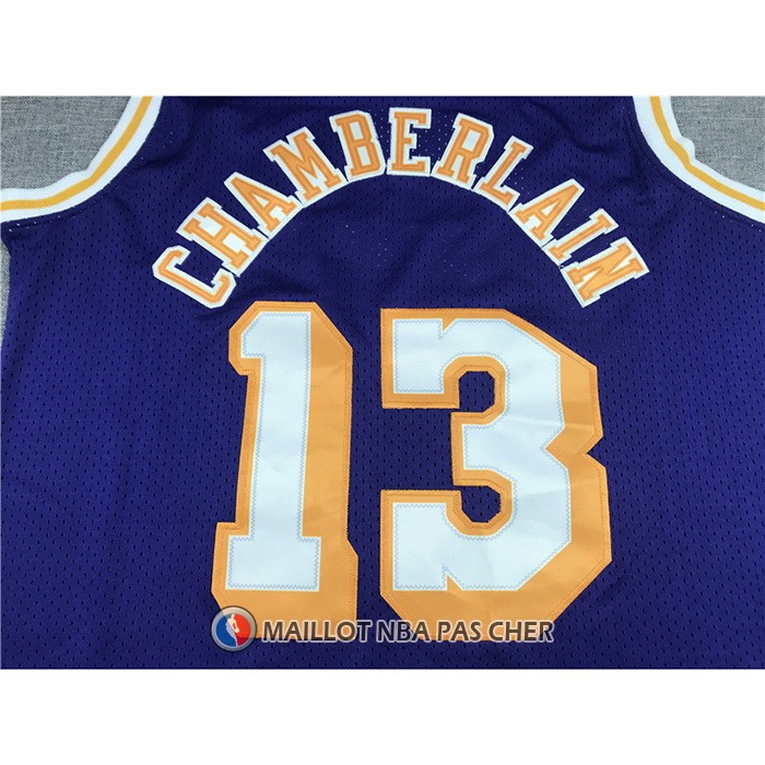 Maillot Los Angeles Lakers Wilt Chamberlain Mitchell & Ness 1971-72 Volet